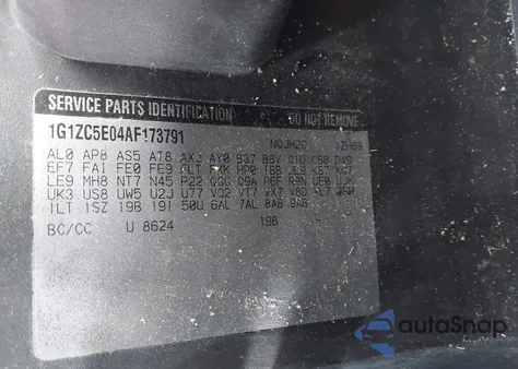 2010 Chevrolet Malibu Lt from USA, damaged, VIN 1G1ZC5E04AF173791